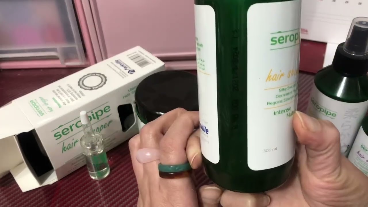 سيروبيب مجموعه لعلاج تساقط الشعر عن تجربه 👍🏻👍🏻