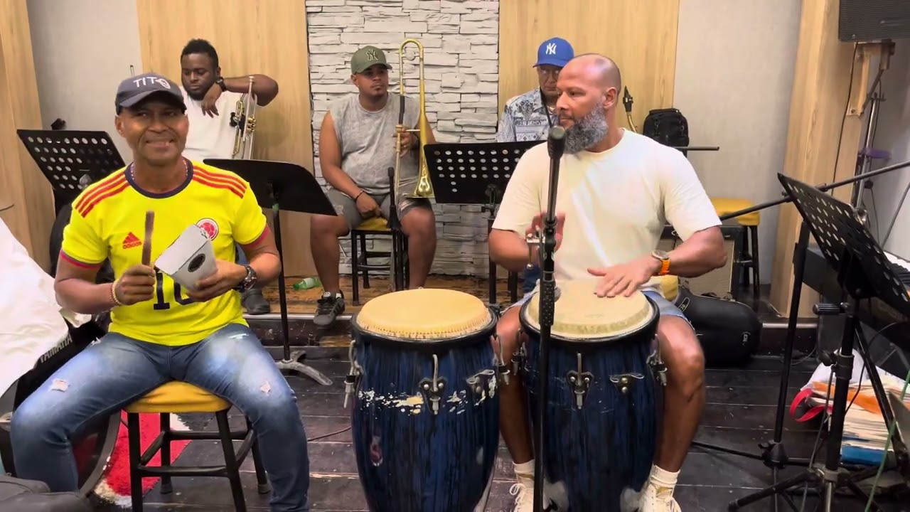 Timbalero ensayo Orquesta Élite De Cartagena 5 de agosto 2025