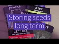 How to Store Seeds Long Term [Preparedness Unit #4]