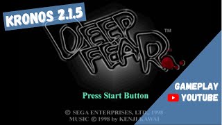 Kronos 2.15 - Deep Fear (Europe) (Gameplay) (Sega Saturn Emulator) Deep Fear Saturn Rom