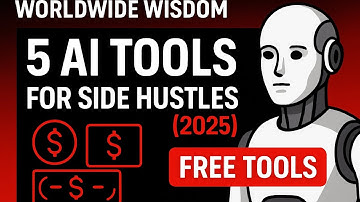 5 AI Tools to Start a Side Hustle in 2025 (No Experience Needed)