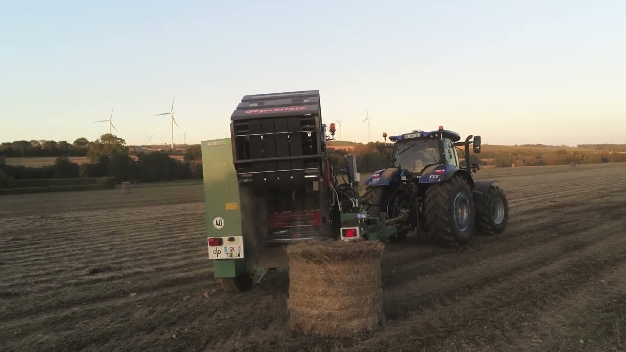 Retournage et enroulage du lin