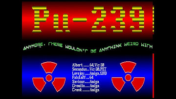 AMIGA-Demo "Pu-239: Lazy [oder Saviour - The Laziest In Business] (Demo) "