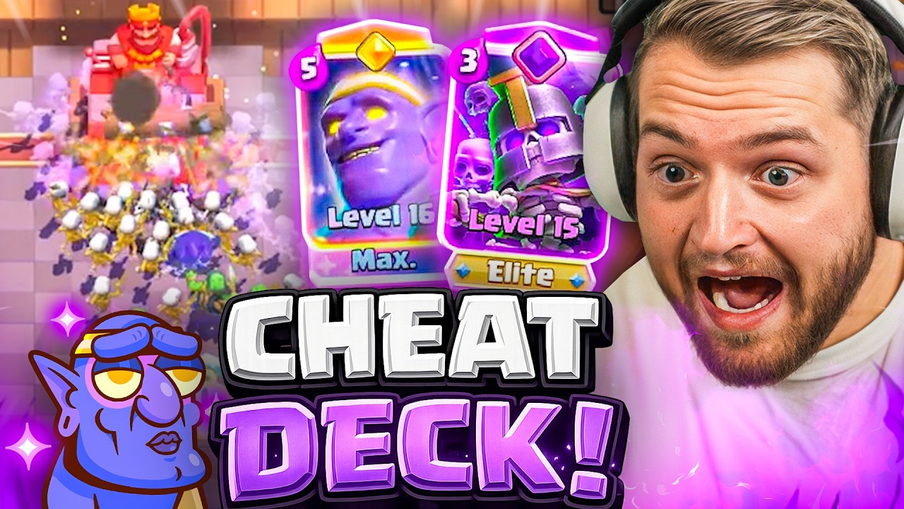 😍😱SUPER OP Deck! - EVO Scarmy & HERO BOWLER = ASOZIAL des TODES! | Clash Royale P2Win Account!