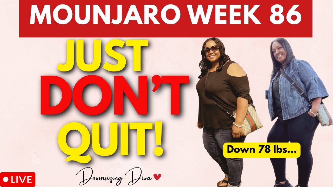 Mounjaro Week 86 Update: 12.5mg Side Effects, Exercise Routine, & Weight Loss!