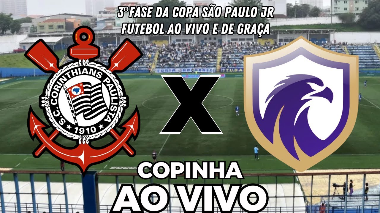 CORINTHIANS X FALCON | 2º FASE DA COPINHA - COPA SÃO PAULO JR 2025 ...
