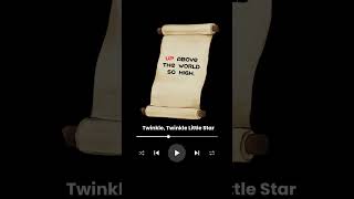 Twinkle twinkle lyrics