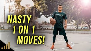 BEST 1 ON 1 BASKETBALL MOVES TO BEAT ANYONE!!! (Must See) Simple Scoring Moves