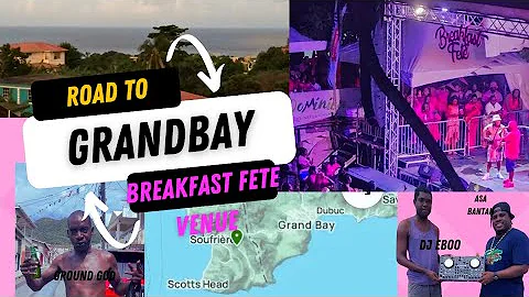 To Grandbay from Bathestate – Dominica | Asa Bantan's Breakfast Fete at Lalay