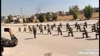 الحرس الجمهوري السوري 💪تدريبات خفيفة