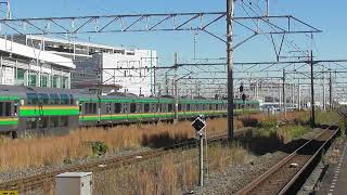 E233系3000番台試運転(E10)茅ヶ崎入線