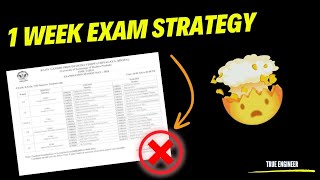 1 Week Rgpv Exam Strategy | Rgpv Iot Exam Important | True Engineer