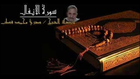 سورة الأنفال - للشيخ صبري محمد قطب