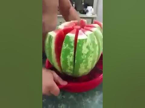 Easy And awesome Melon Cutter tool - YouTube