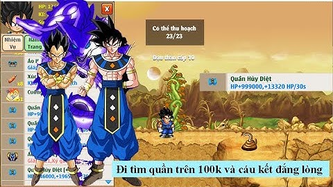 Ngọc Rồng Online - Hanbanhbao xuống núi đi tìm quần huỷ diệt và cái kết đắng  !!