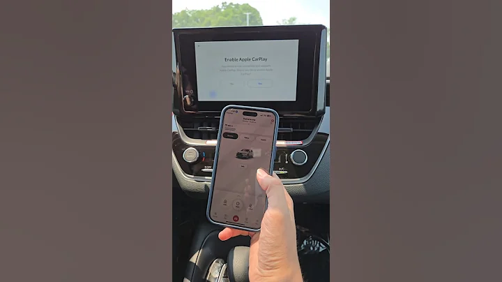 Carplay tutorial on 2025 Toyota Corolla