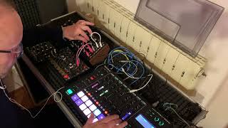 Techno Jam with Dfam-Swarm- mc707
