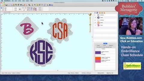 Custom Knockdown Stitches using Enthusiast
