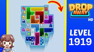 Drop Away Level 1919 Solution Walkthrough