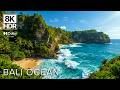 8K ULTRA HD Bali Ocean Waves — Relaxing TV Background Screensaver (1 Hour) • Living Wallpaper