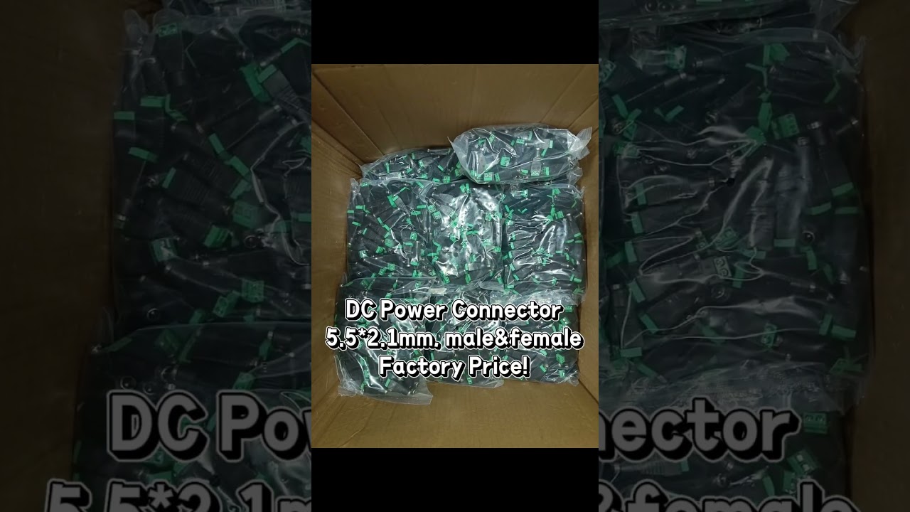 DC Power Connector Plug 5.5*2.1mm for CCTV Camera LED Strip