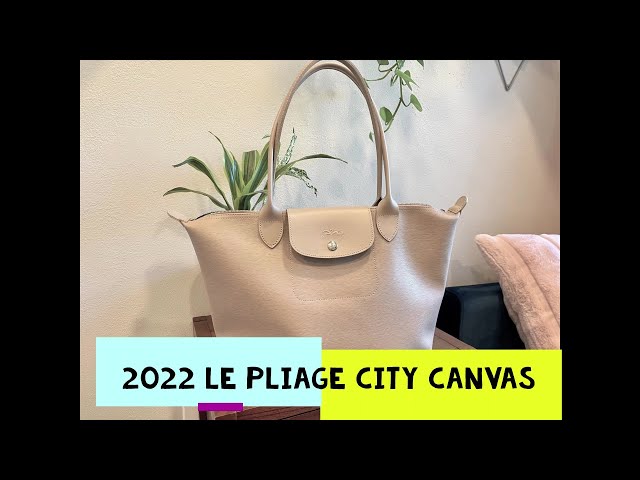 2022 LONGCHAMP LE PLIAGE CITY S coated canvas shopping bag 