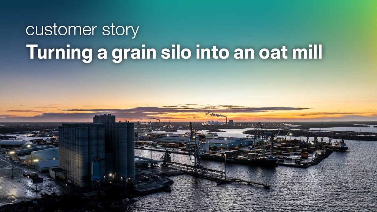 Oat Mill Finland: Turning a grain silo into an oat mill