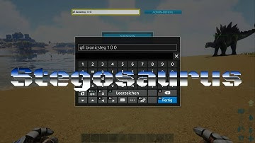 ARK PS4 XBOX PC - All Bionic Skins Cheat / Commands - Dino Kostüm