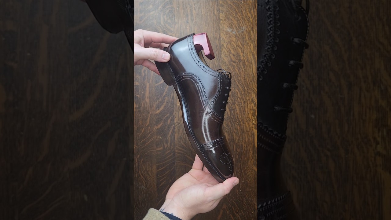 Bally Scribe Oxford - Up Close