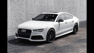 2017 Audi RS7 Performance Prestige on HRE Forged Wheels Walkthrough!