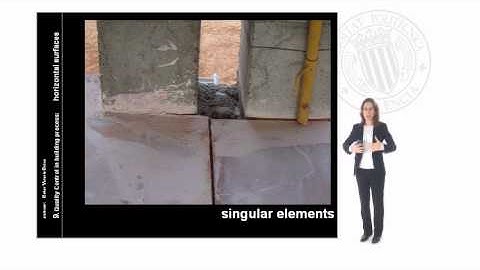 Quality Control in Building Process: horizontal inside surfaces - pavings.© UPV