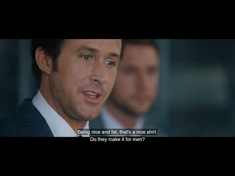 "That's a nice shirt do they make it for men?" - The Big Short funny line