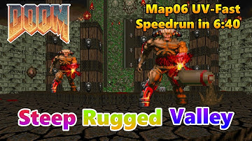[Doom2] Arrival Map 6 "The Ledge" UV-Fast Speedrun in 6:40