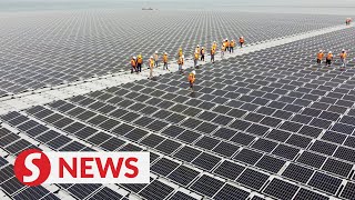 Thailand builds a massive floating hydro-solar farm