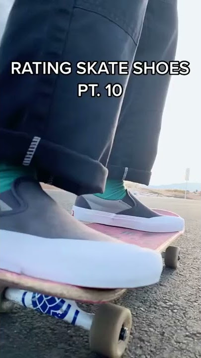 Rating Skate Shoes (VANS Slip On Pros) #shorts
