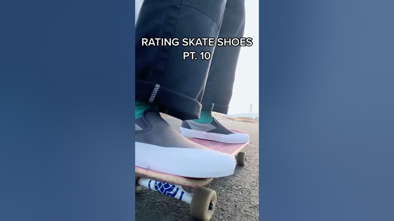 Rating Skate Shoes (VANS Slip On Pros) #shorts