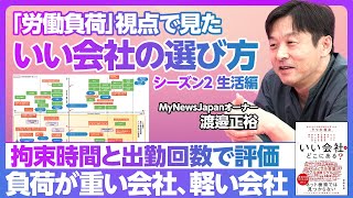 【いい会社の選び方：生活編①】労働負荷の重い会社、軽い会社／日本は人命より企業利益を優先／通勤で人生の時間を失う日本人／負荷＝拘束時間の長さと平均出勤回数【MyNewsJapan渡邉正裕】