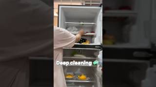 Deep cleaning of fridge before bakra eid☺️☺️