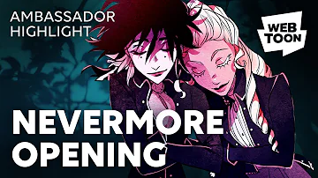 If Nevermore Had an Anime Opening | WEBTOON AMBASSADOR HIGHLIGHT