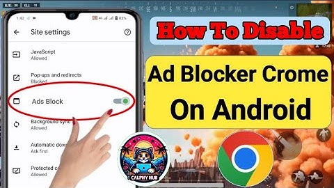 How  To Disable Ad Blocker In Google Chrome On Android (2024) | Stop Ads On Google Chrome #google