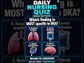 DKA Most Specific Finding Quiz | NCLEX High Yield - Nootropic Nurse