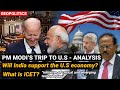 PM Modi&#39;s Trip to USA 22nd June Analysis | What is iCET initiative | Will India support US Economy