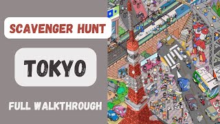 Scavenger Hunt - Tokyo-  Level 9 Gameplay 🔍