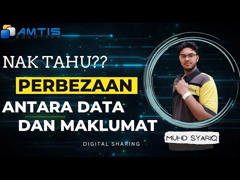 Video: Apakah perbezaan antara maklumat data dan pengetahuan?