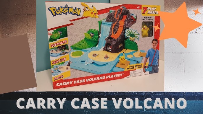 Brand New Pokemon Carry Case Playset Backpack Play Set 7 different Play  Features