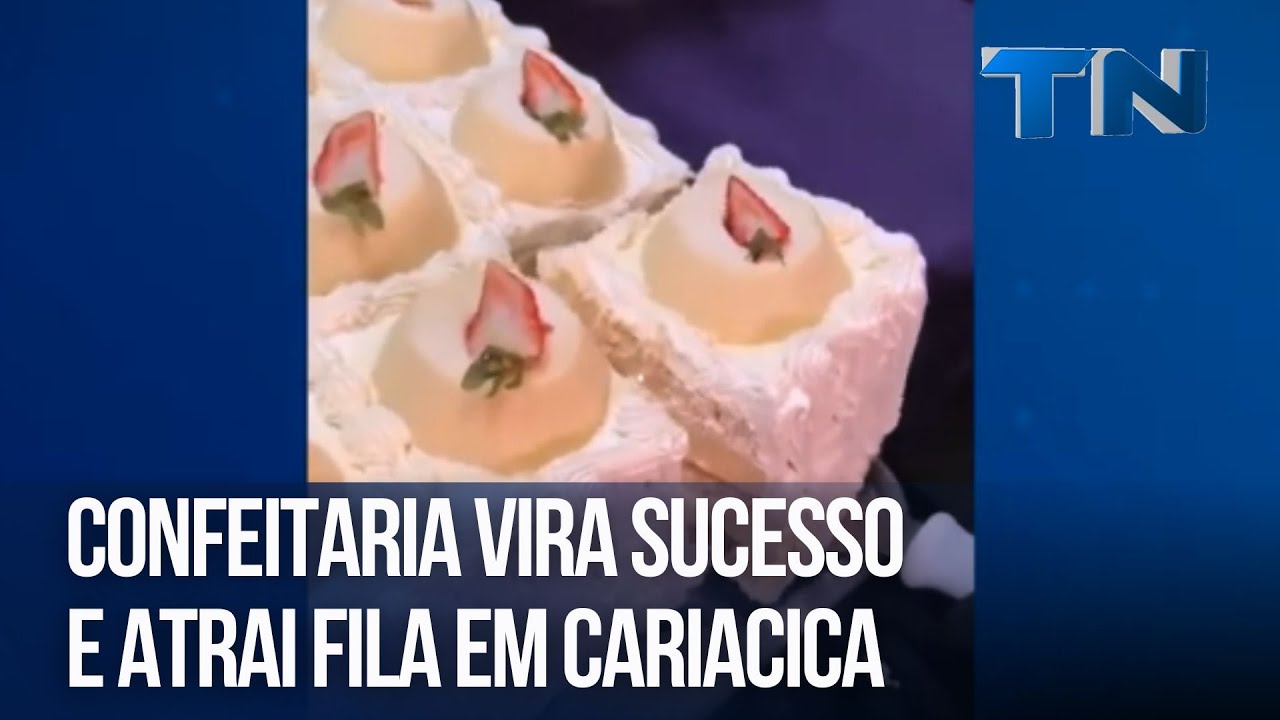 Confeitaria vira sucesso e atrai fila em Cariacica