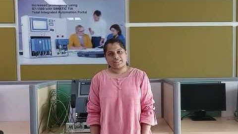 Feedback Video of 1-month internship in Industrial Automation with IIOT at V.R. Jamdar Siemens COE.