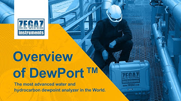 DewPort™ by ZEGAZ: Advanced Dewpoint Measurement for the Natural Gas Industry