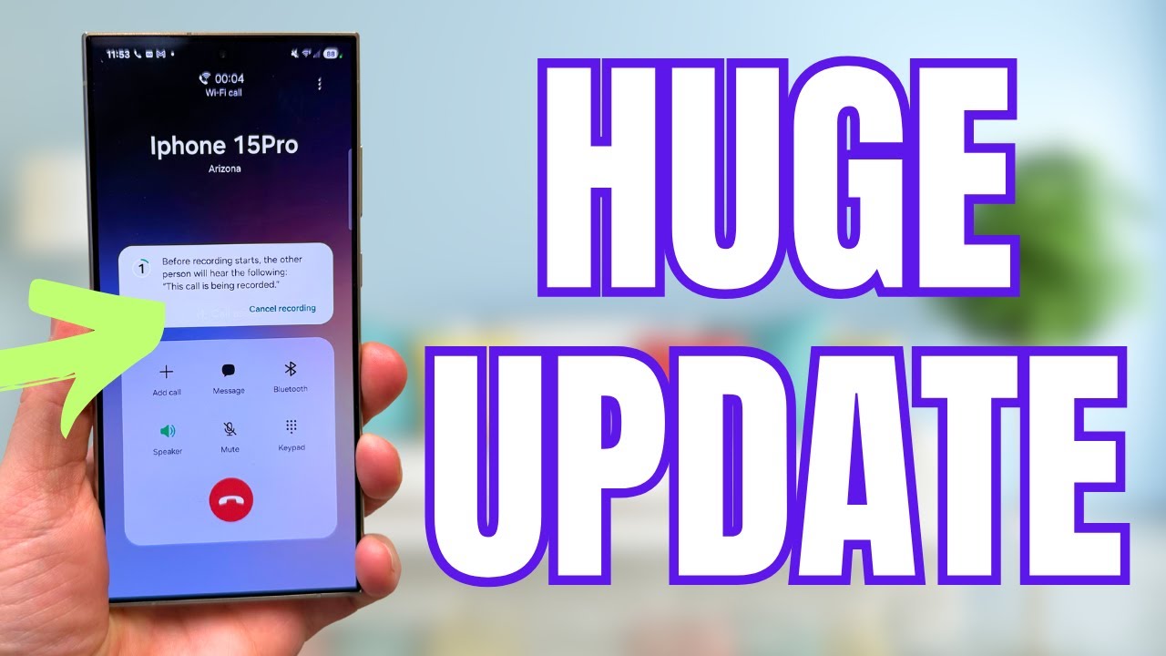 Huge Samsung Update Adds Native Call Recording On All Galaxy ...