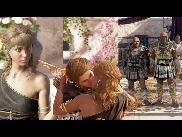 Kassandra Sleeps Diona & Gets Ambushed Afterwards (By Fates) Assassin's Creed - YouTube